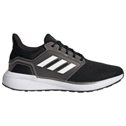 Adidas EQ19 Run Ανδρικά Αθλητικά Παπούτσια Running Core Black / Cloud White / Iron Metallic